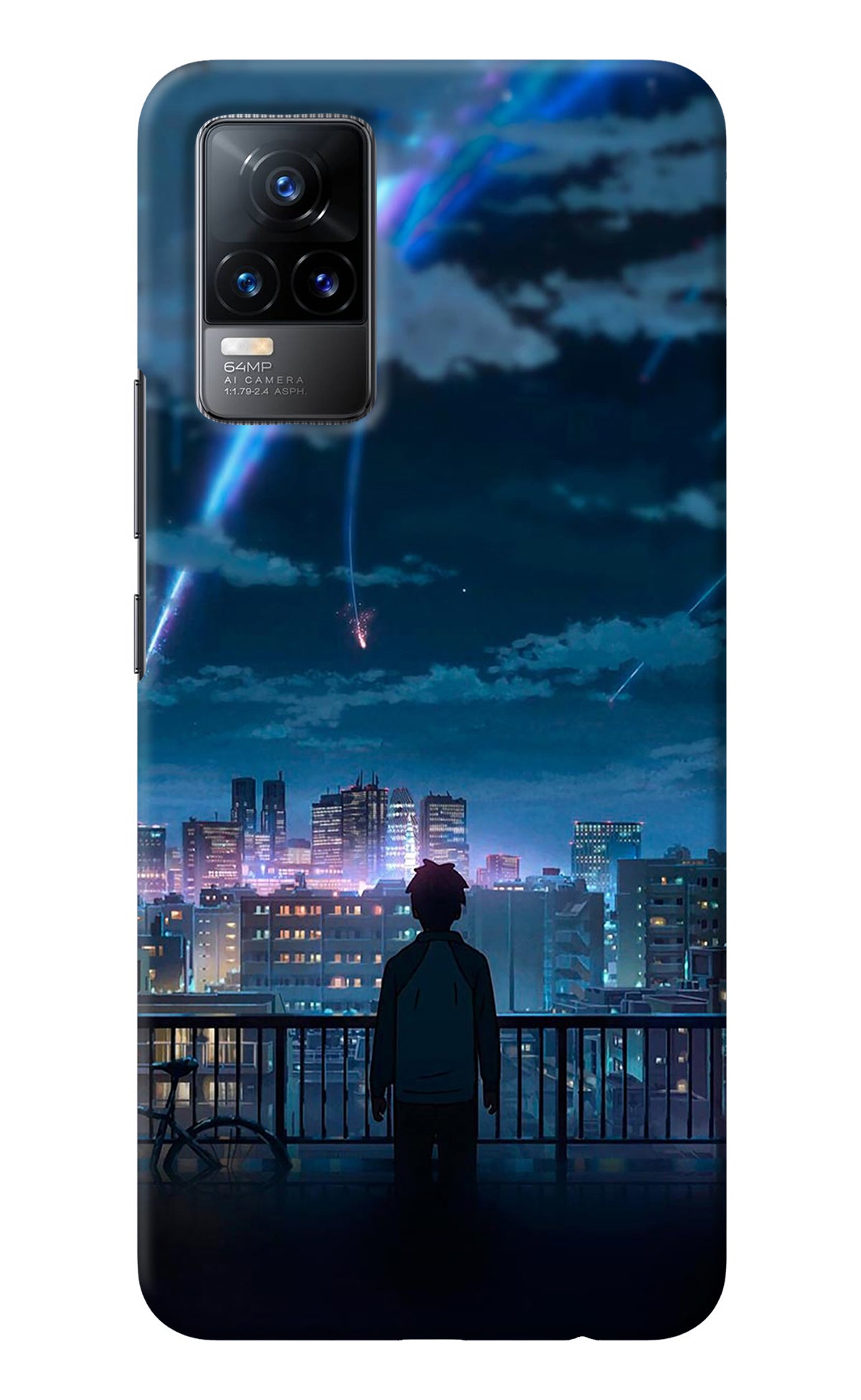 Anime Vivo Y73/V21E 4G Back Cover