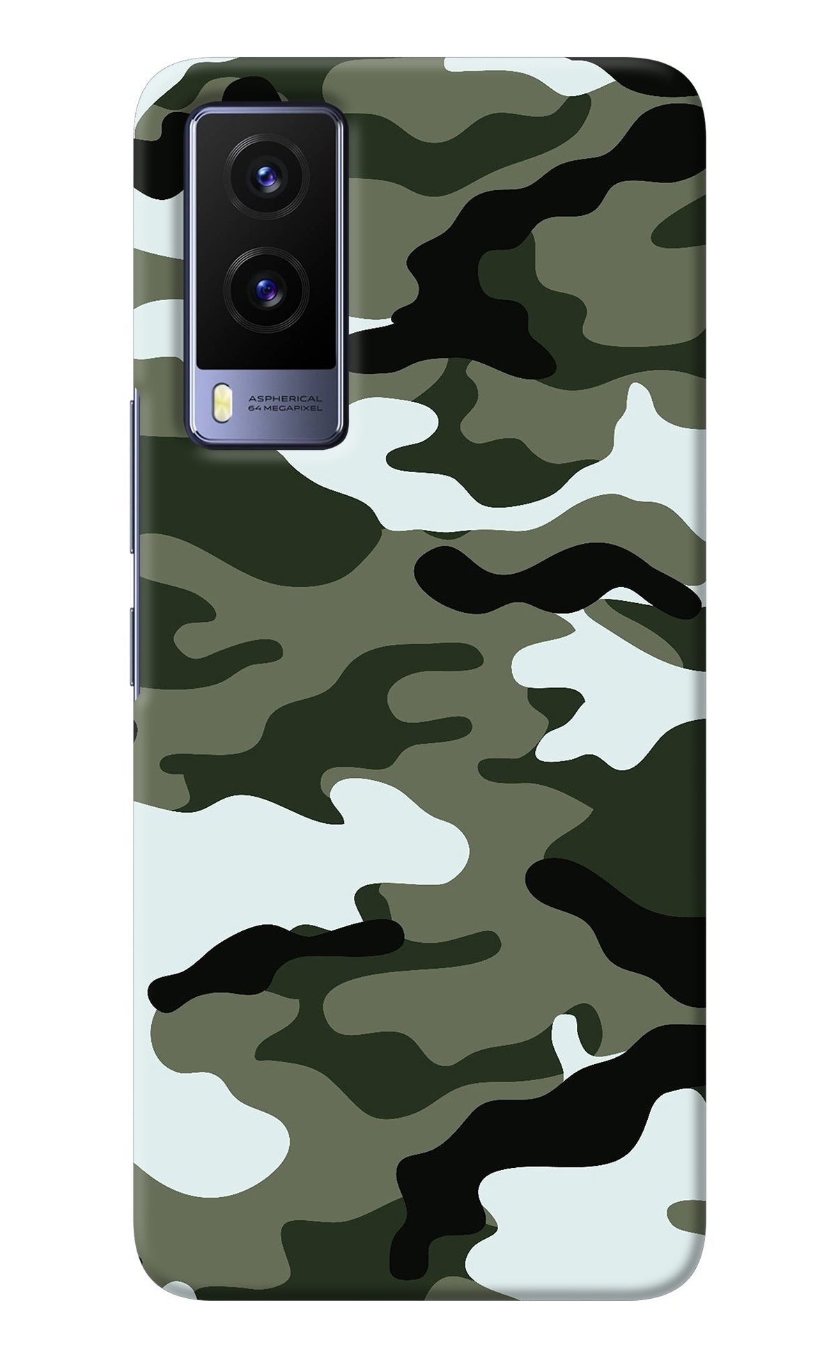 Camouflage Vivo V21E 5G Back Cover