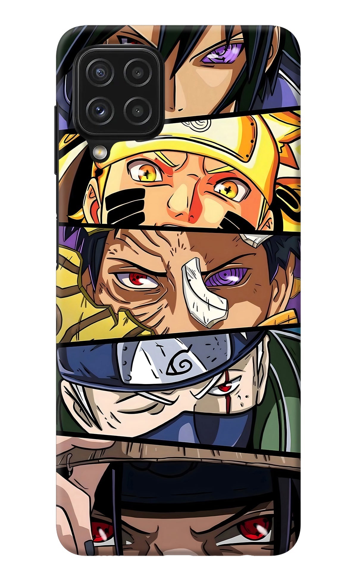 Naruto Character Samsung M32 Back Cover