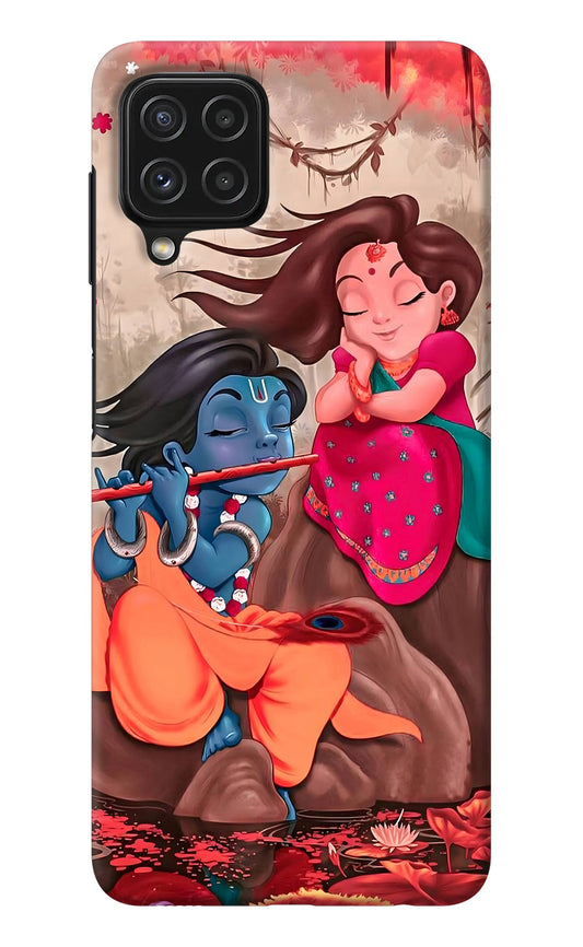 Radhe Krishna Samsung M32 Back Cover