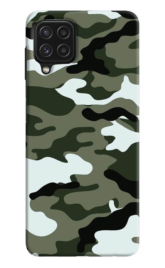 Camouflage Case for Samsung A22 4G by Casekaro