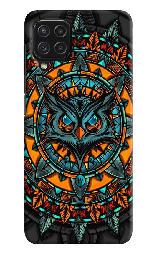 Angry Owl Art Case for Samsung A22 4G by Casekaro