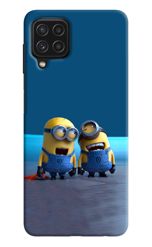 Minion Laughing Case for Samsung A22 4G by Casekaro