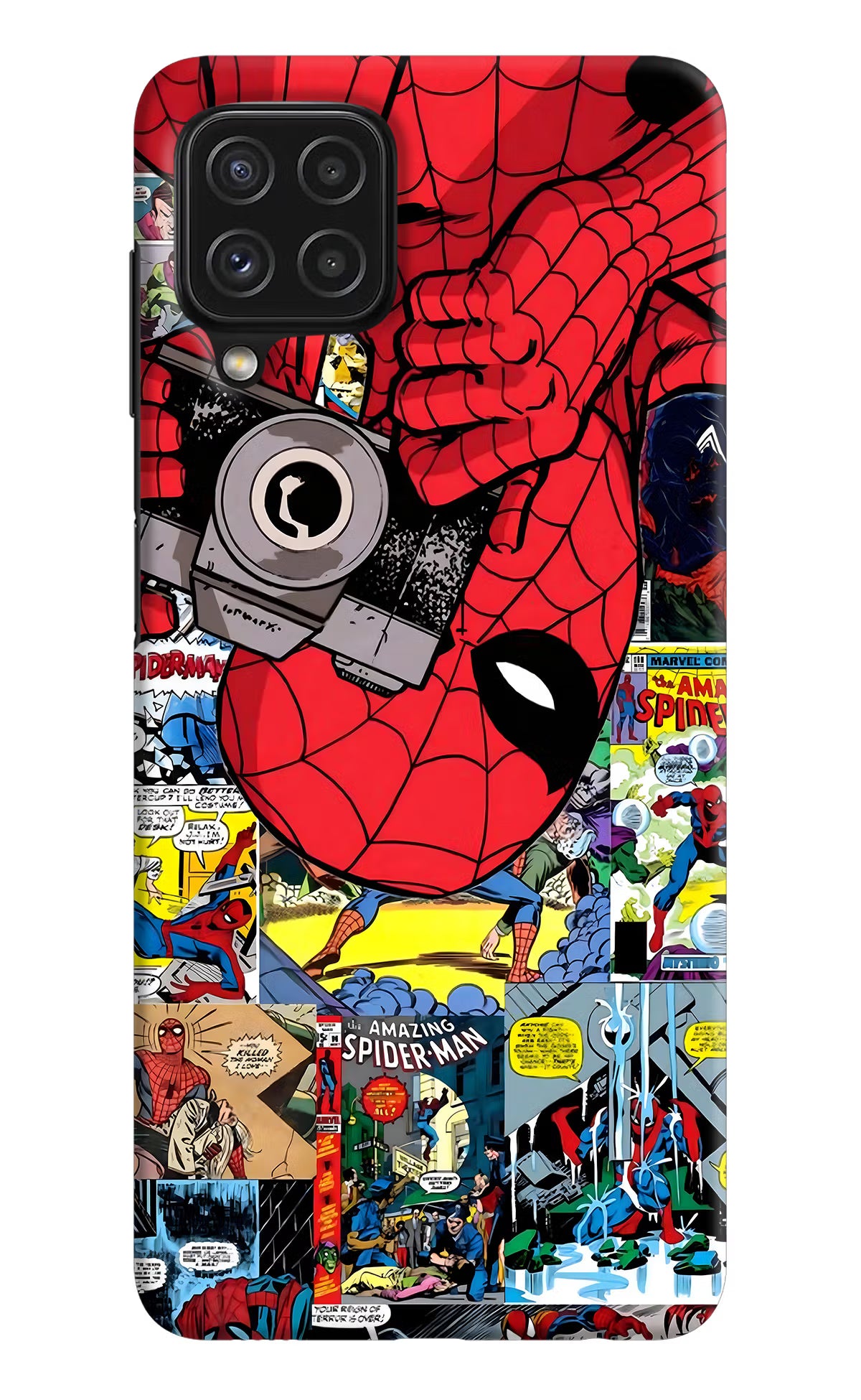 Spider Man Case for Samsung A22 4G by Casekaro