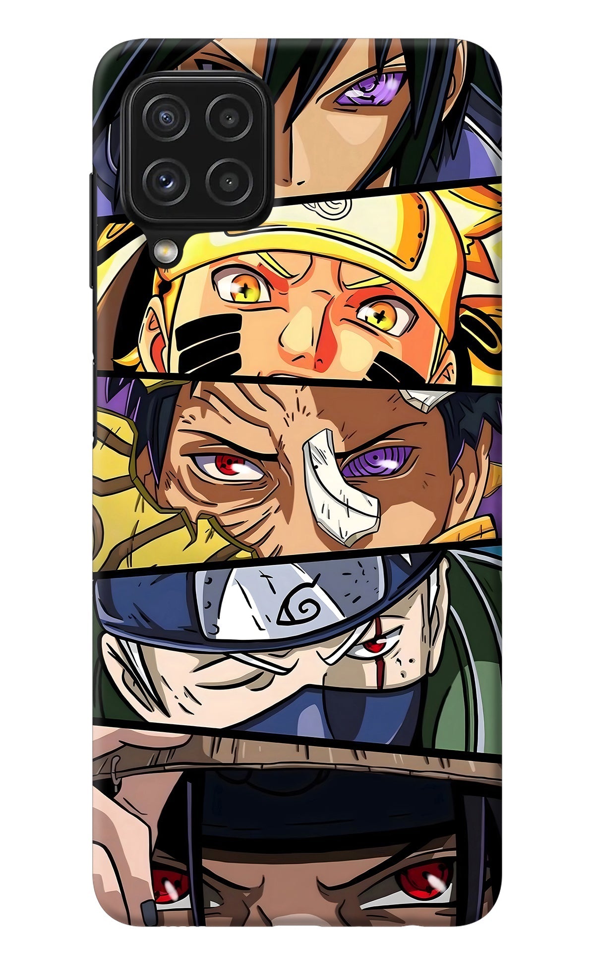 Naruto Character Samsung A22 4G Back Cover