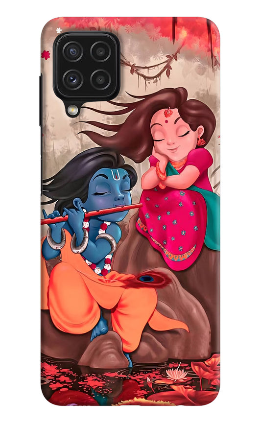 Radhe Krishna Case for Samsung A22 4G by Casekaro