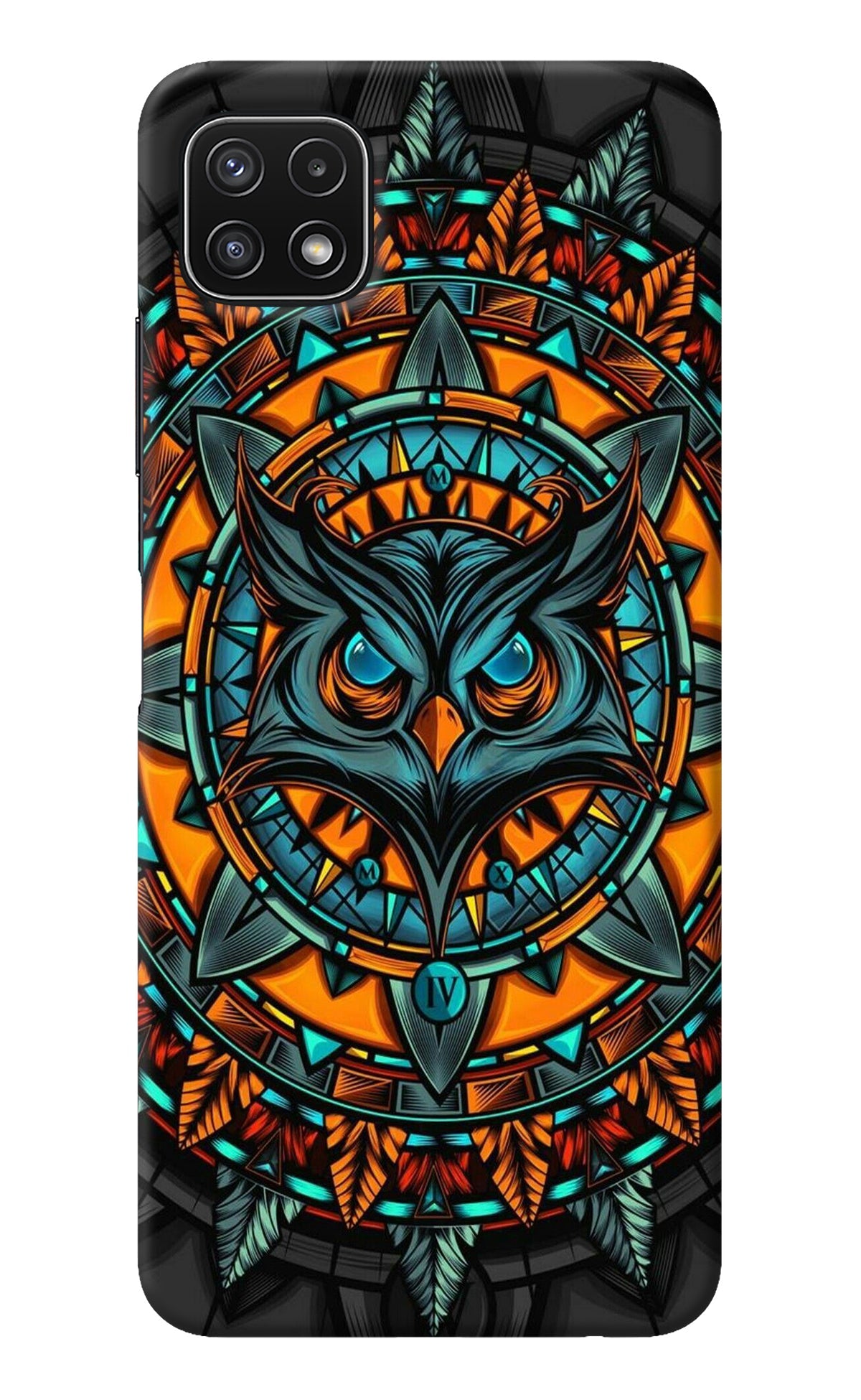 Angry Owl Art Samsung A22 5G Back Cover