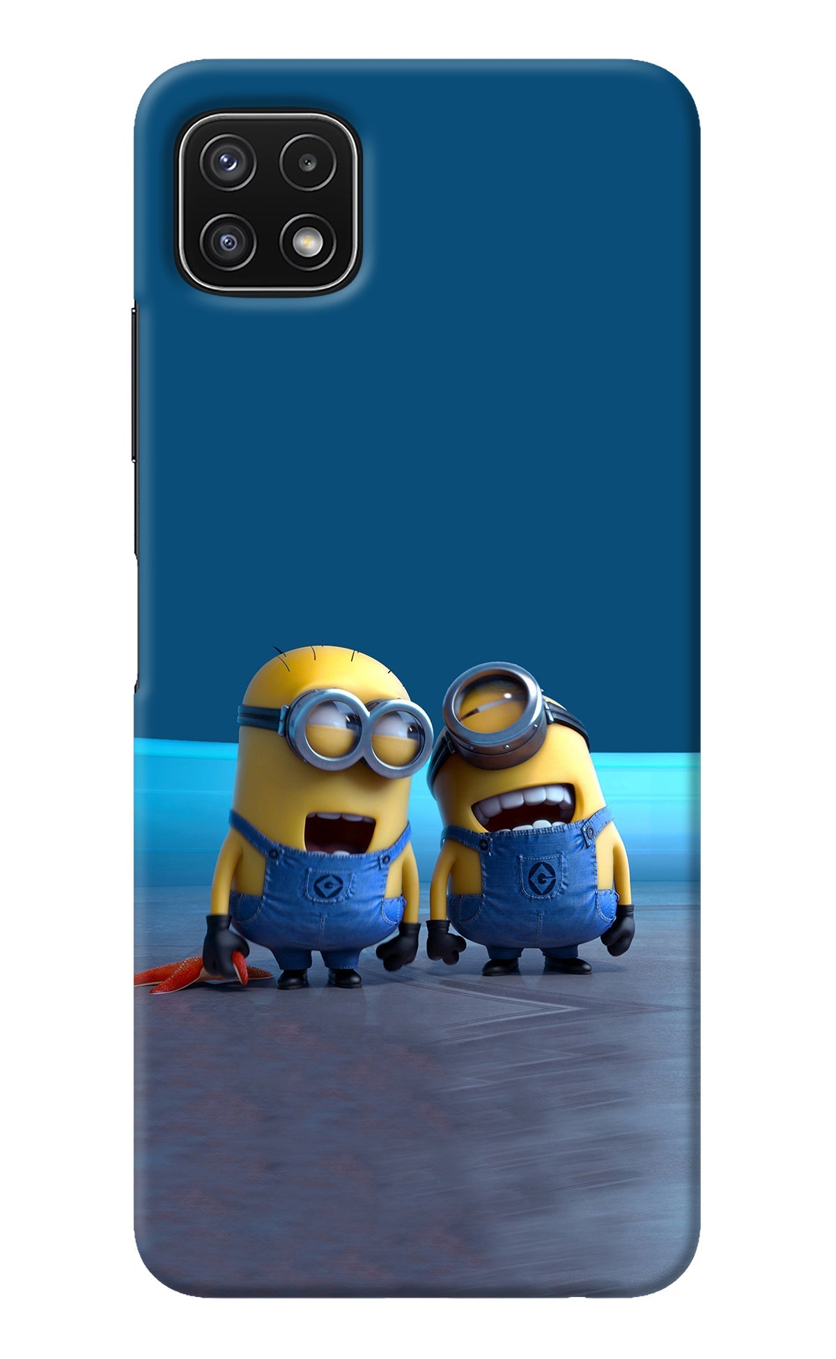 Minion Laughing Samsung A22 5G Back Cover