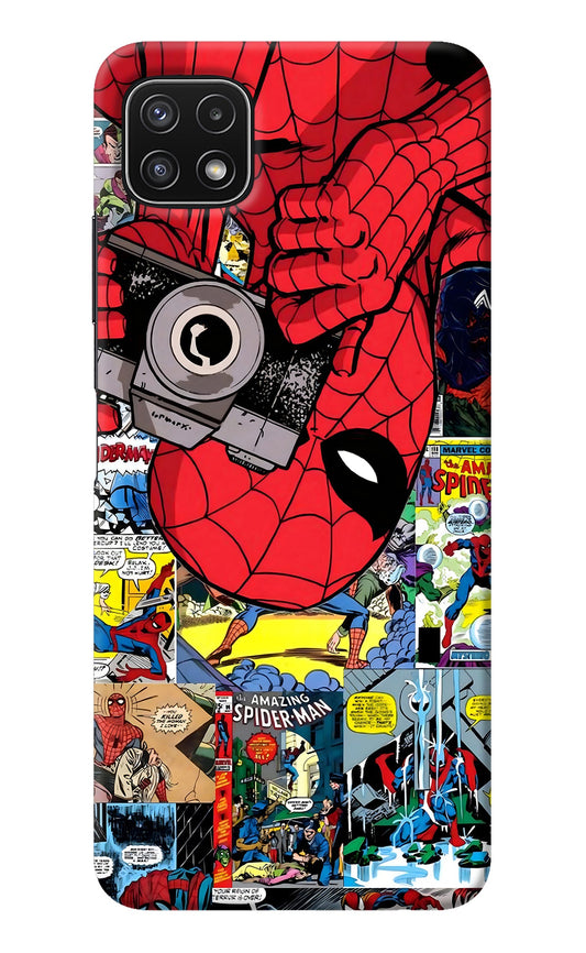 Spider Man Samsung A22 5G Back Cover