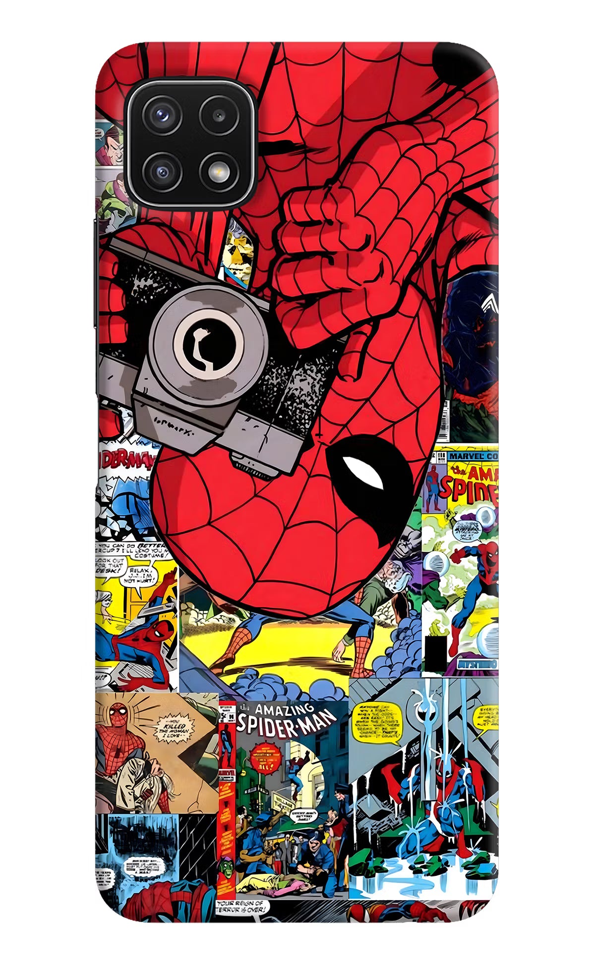 Spider Man Case for Samsung A22 5G by Casekaro
