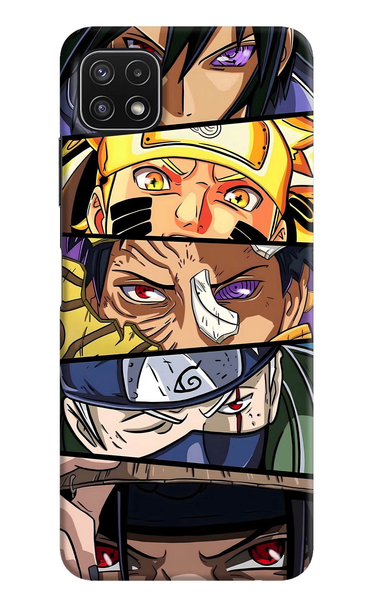Naruto Character Case for Samsung A22 5G by Casekaro