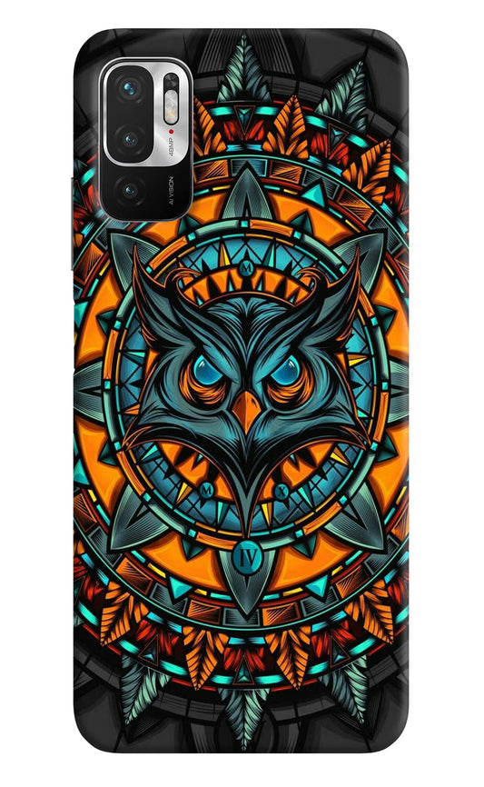 Angry Owl Art Case for Redmi Note 10T 5G by Casekaro