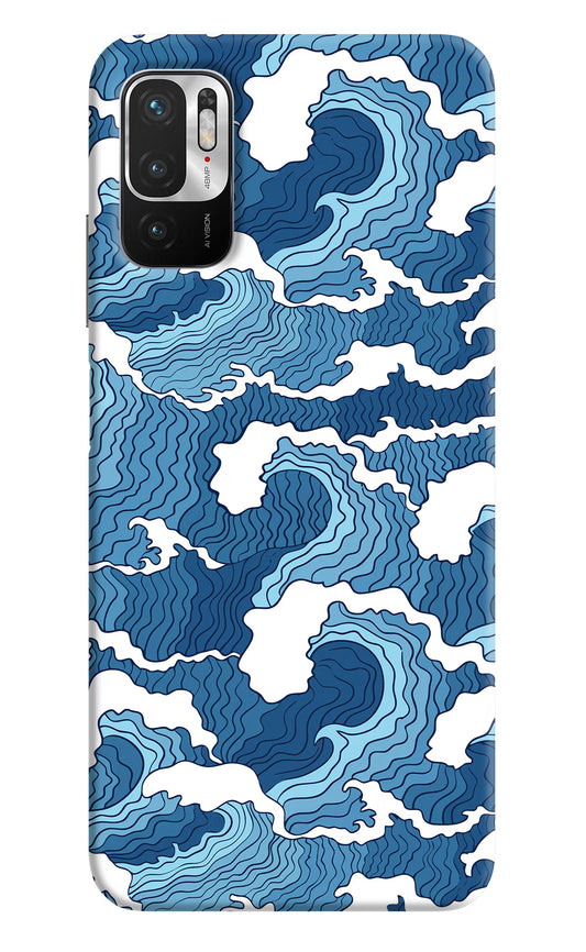 Blue Waves Case for Redmi Note 10T 5G by Casekaro