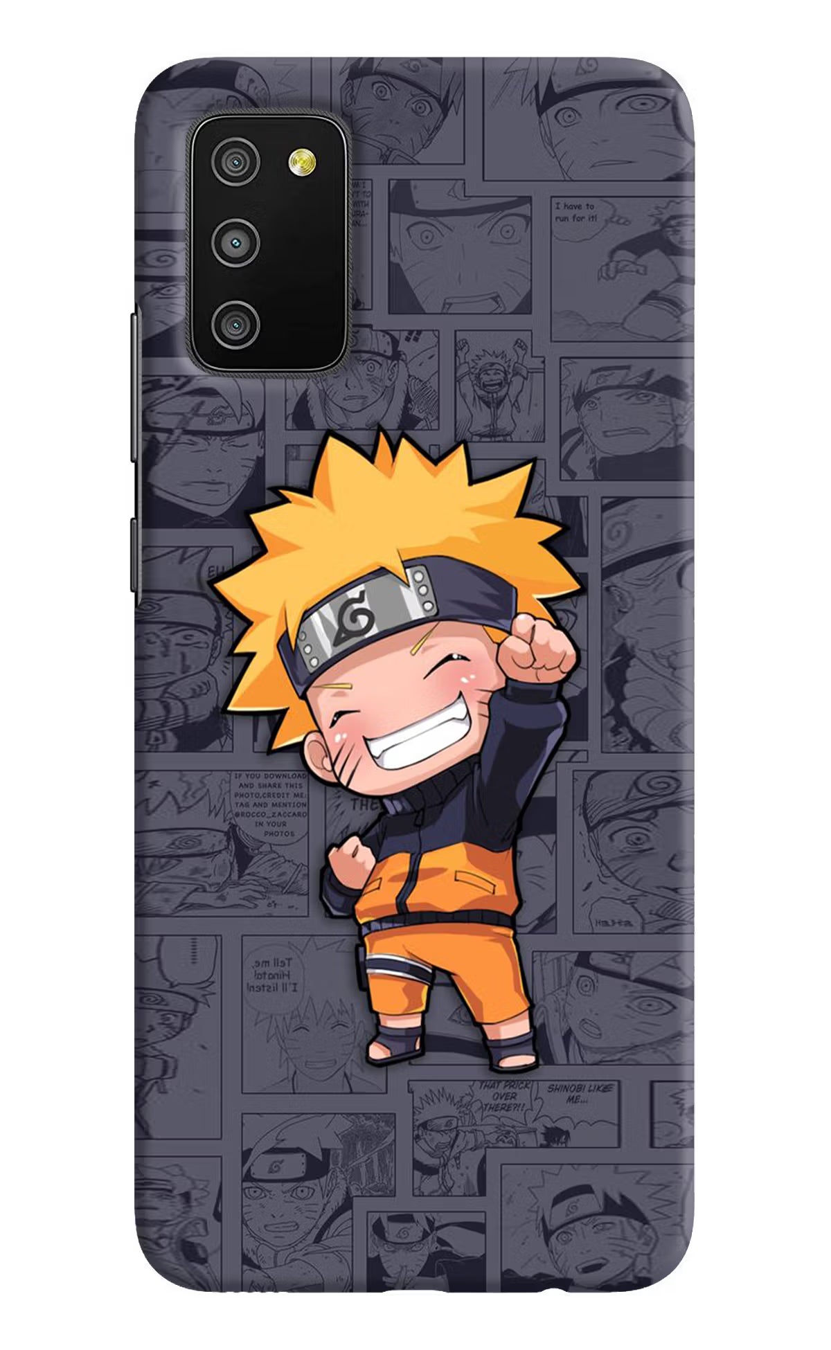 Chota Naruto Case for Samsung M02s by Casekaro