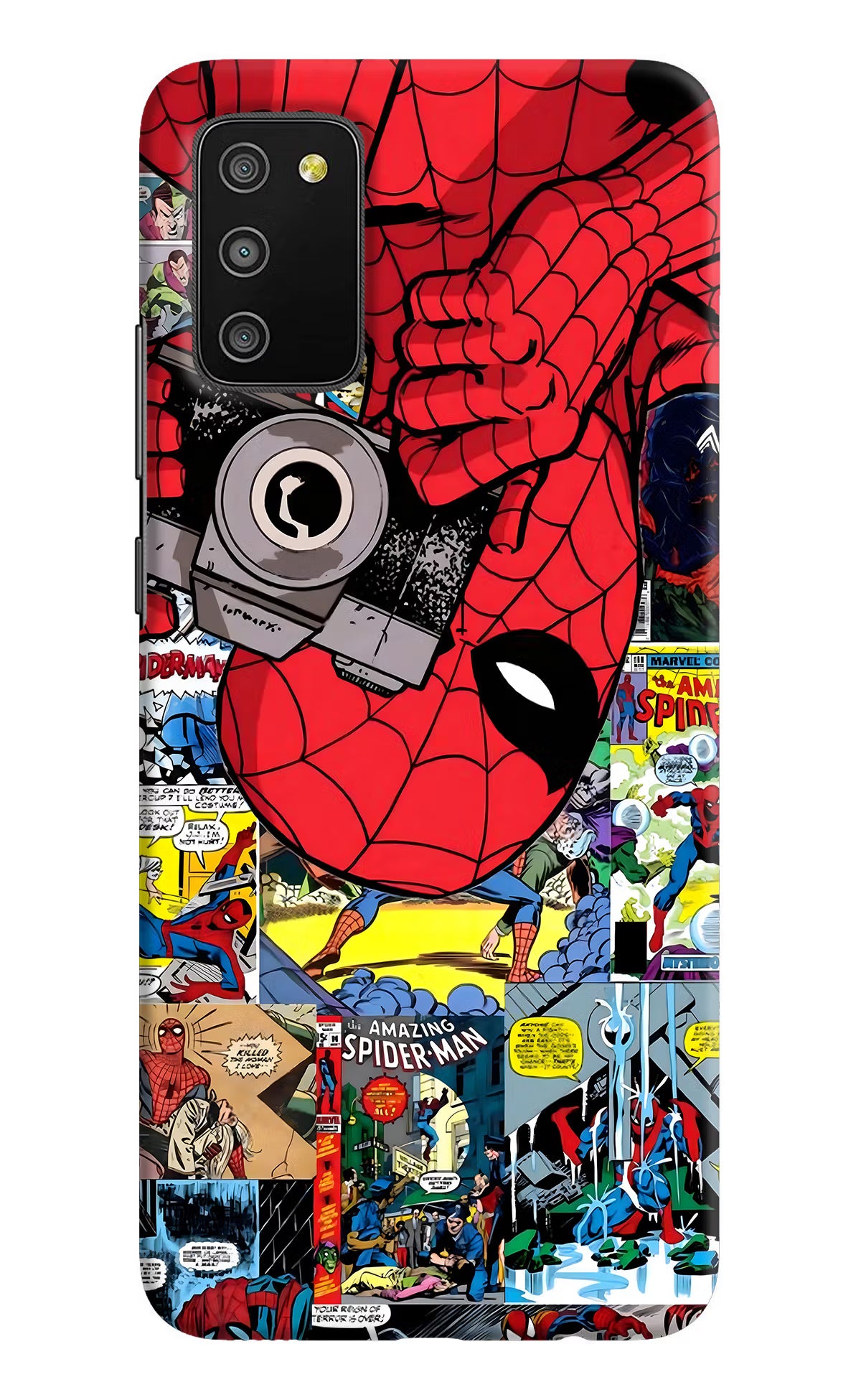 Spider Man Case for Samsung M02s by Casekaro