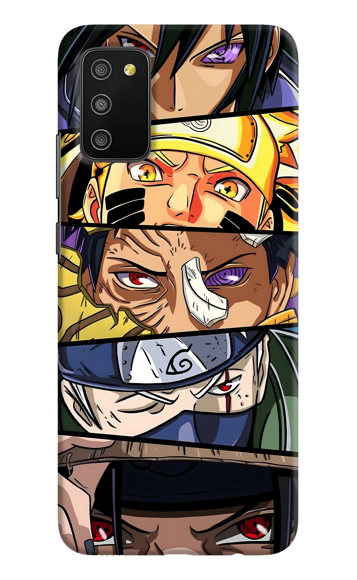 Naruto Character Case for Samsung M02s by Casekaro
