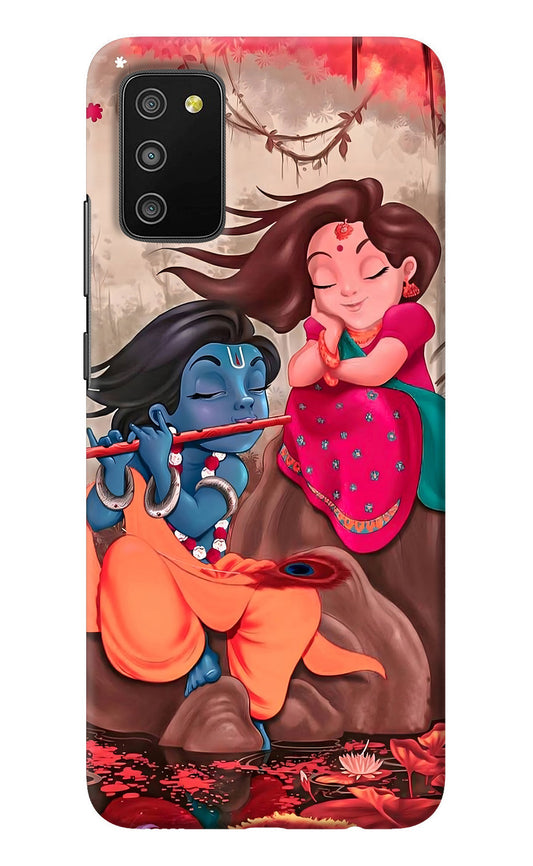 Radhe Krishna Samsung M02s Back Cover