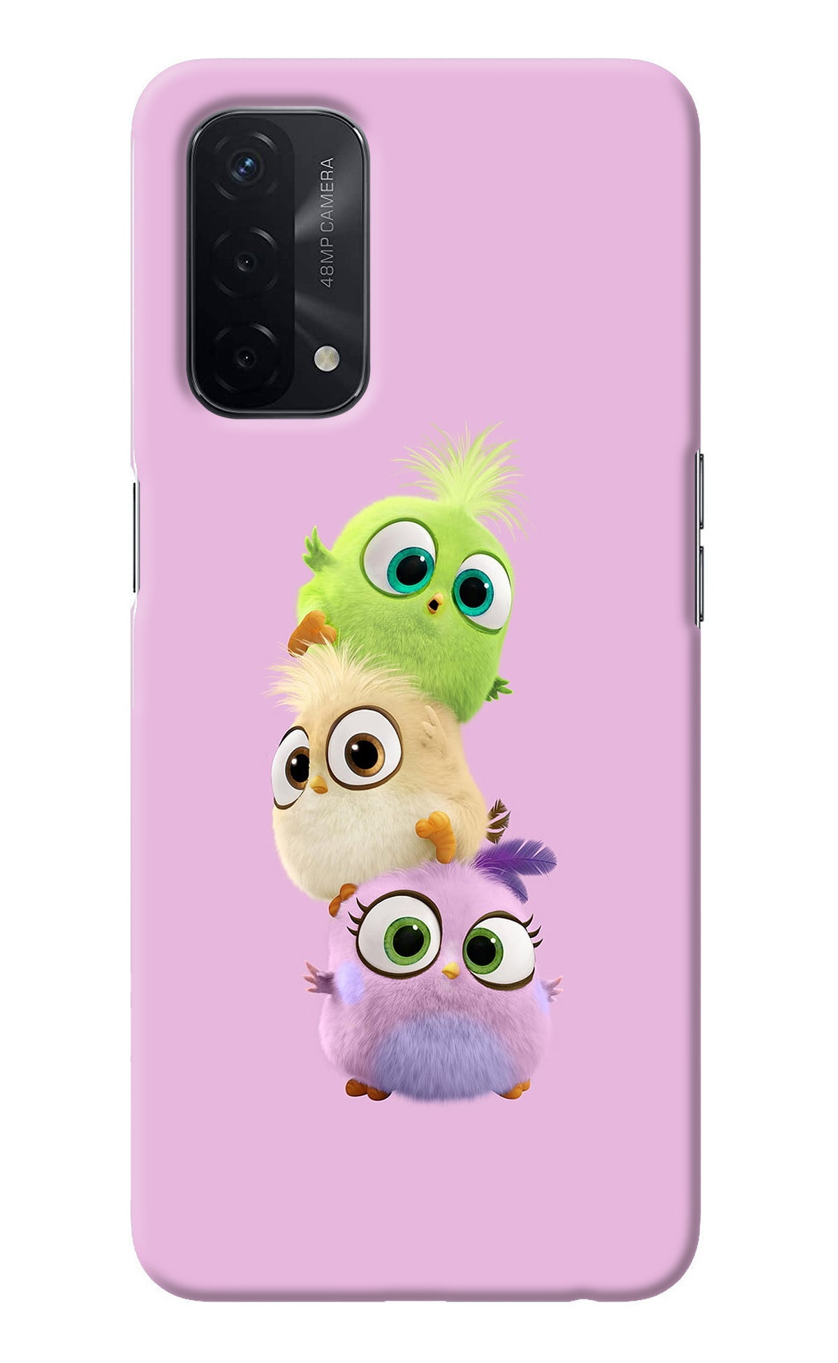 Cute Little Birds Oppo A74 5G Back Cover