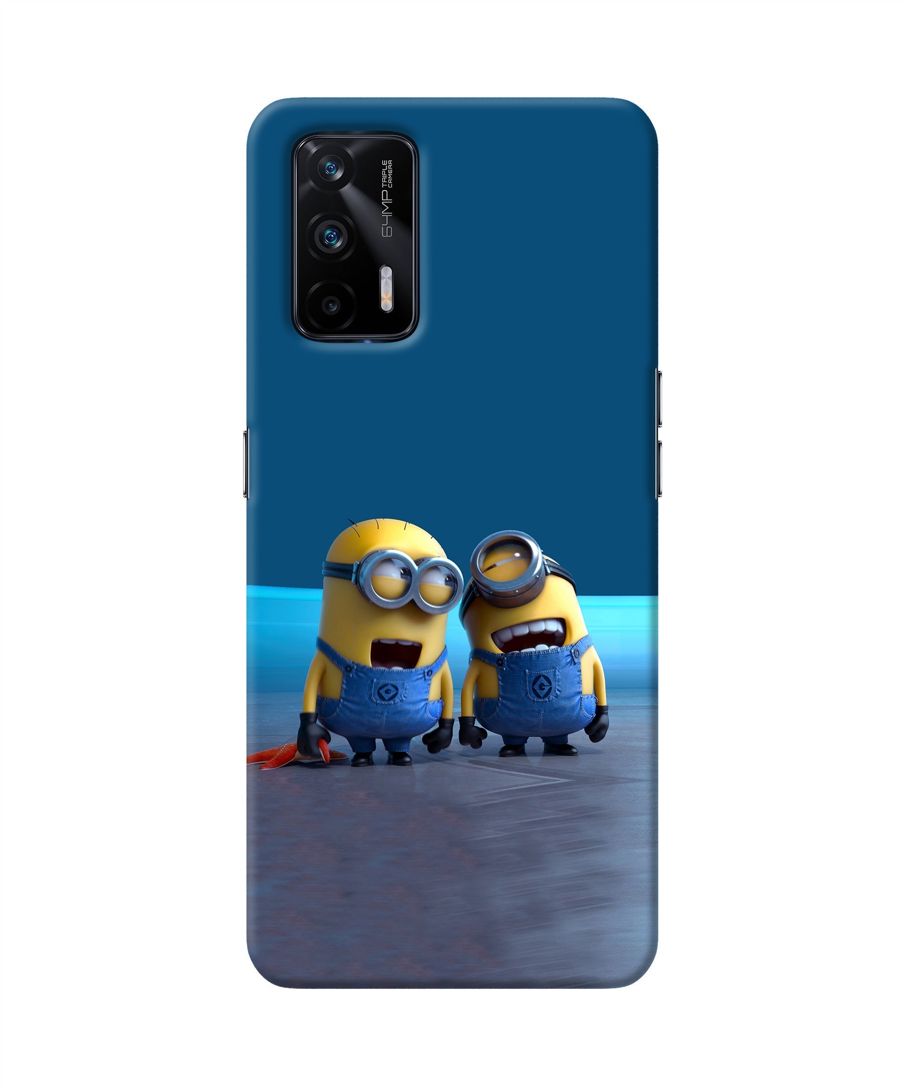 Minion Laughing Realme X7 Max Back Cover