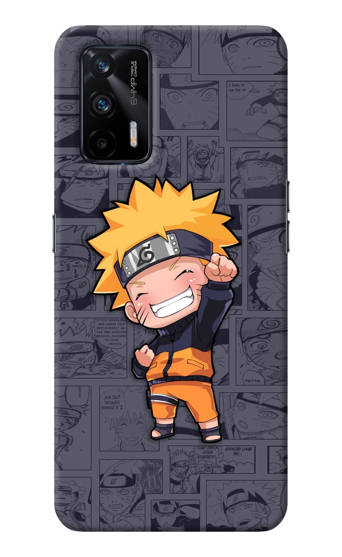 Chota Naruto Realme X7 Max Back Cover