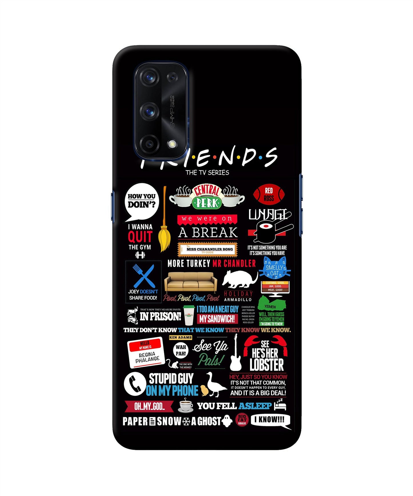 FRIENDS Realme X7 Pro Back Cover