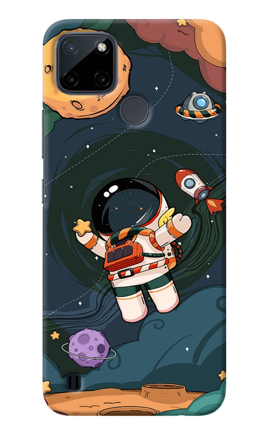 Cartoon Astronaut Realme C21Y/C25Y Back Cover