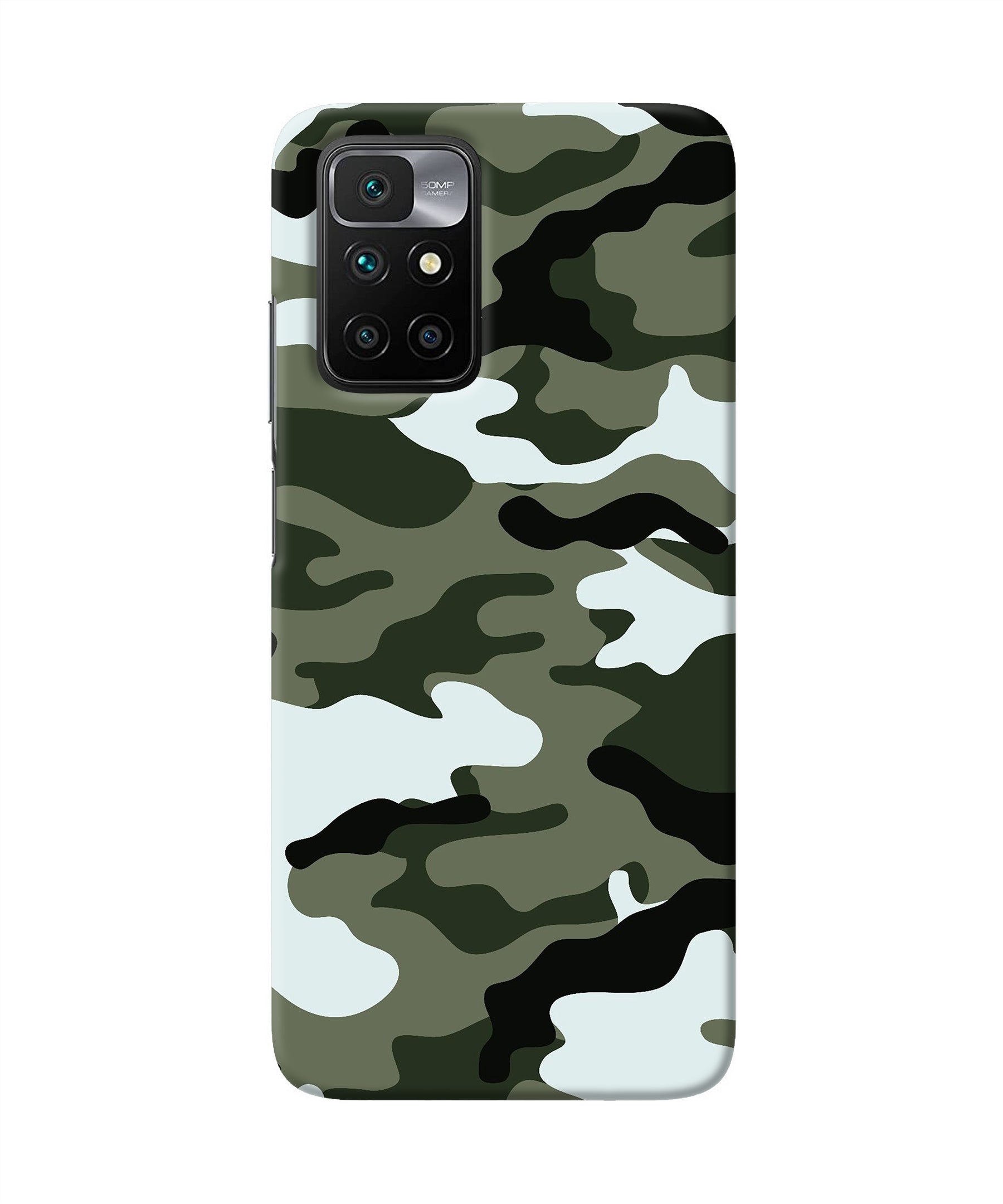 Camouflage Redmi 10 Prime Back Cover