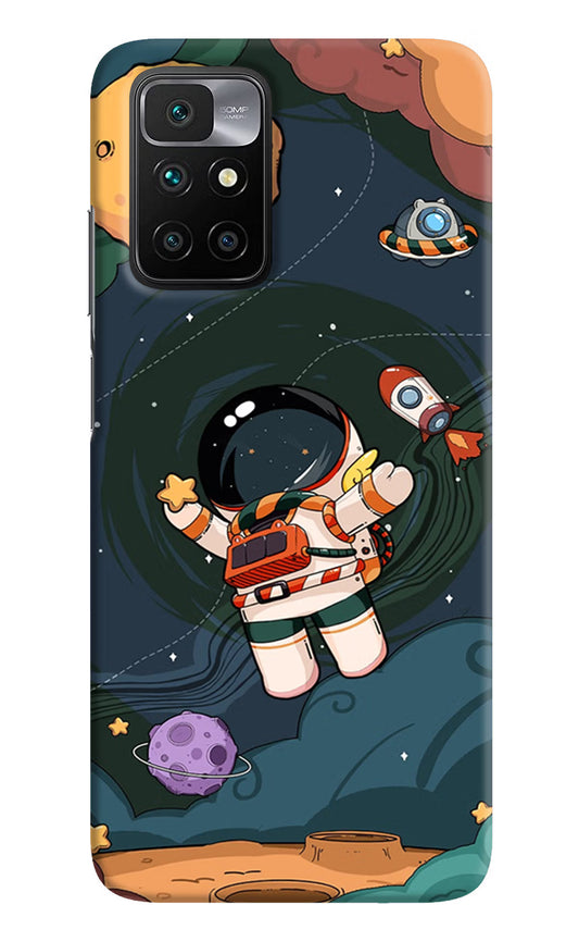 Cartoon Astronaut Case for Redmi 10 Prime by Casekaro