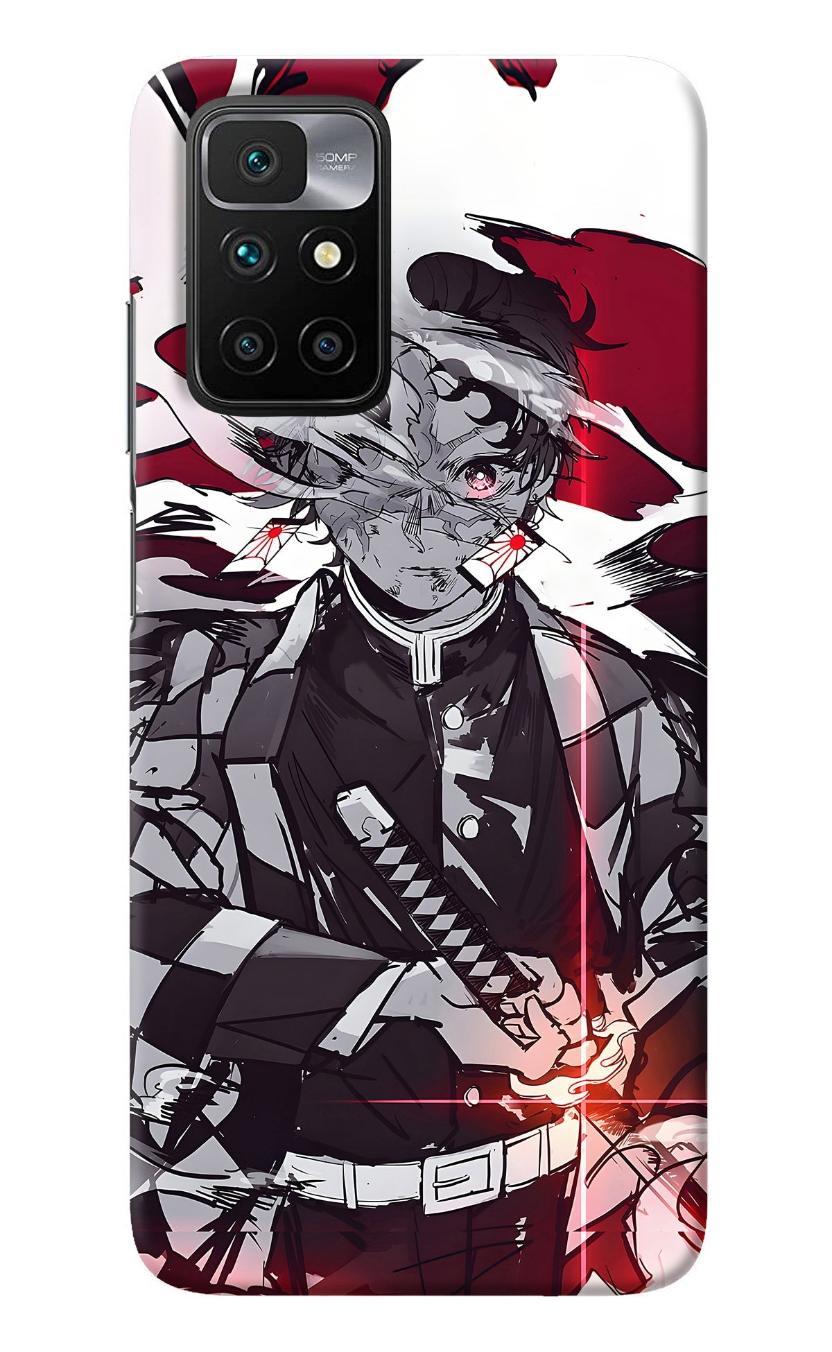 Demon Slayer Redmi 10 Prime Back Cover