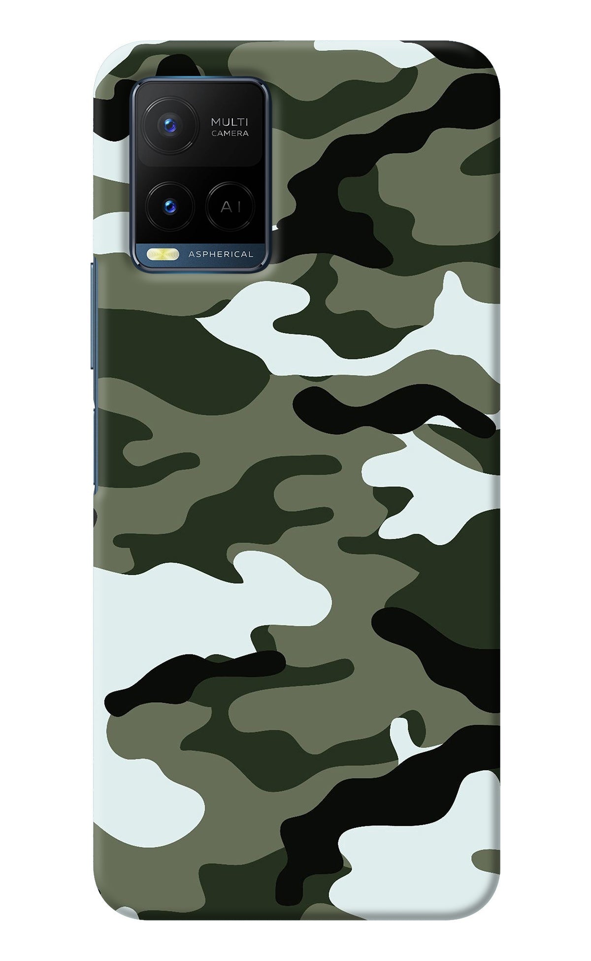 Camouflage Vivo Y21/Y21s/Y33s Back Cover