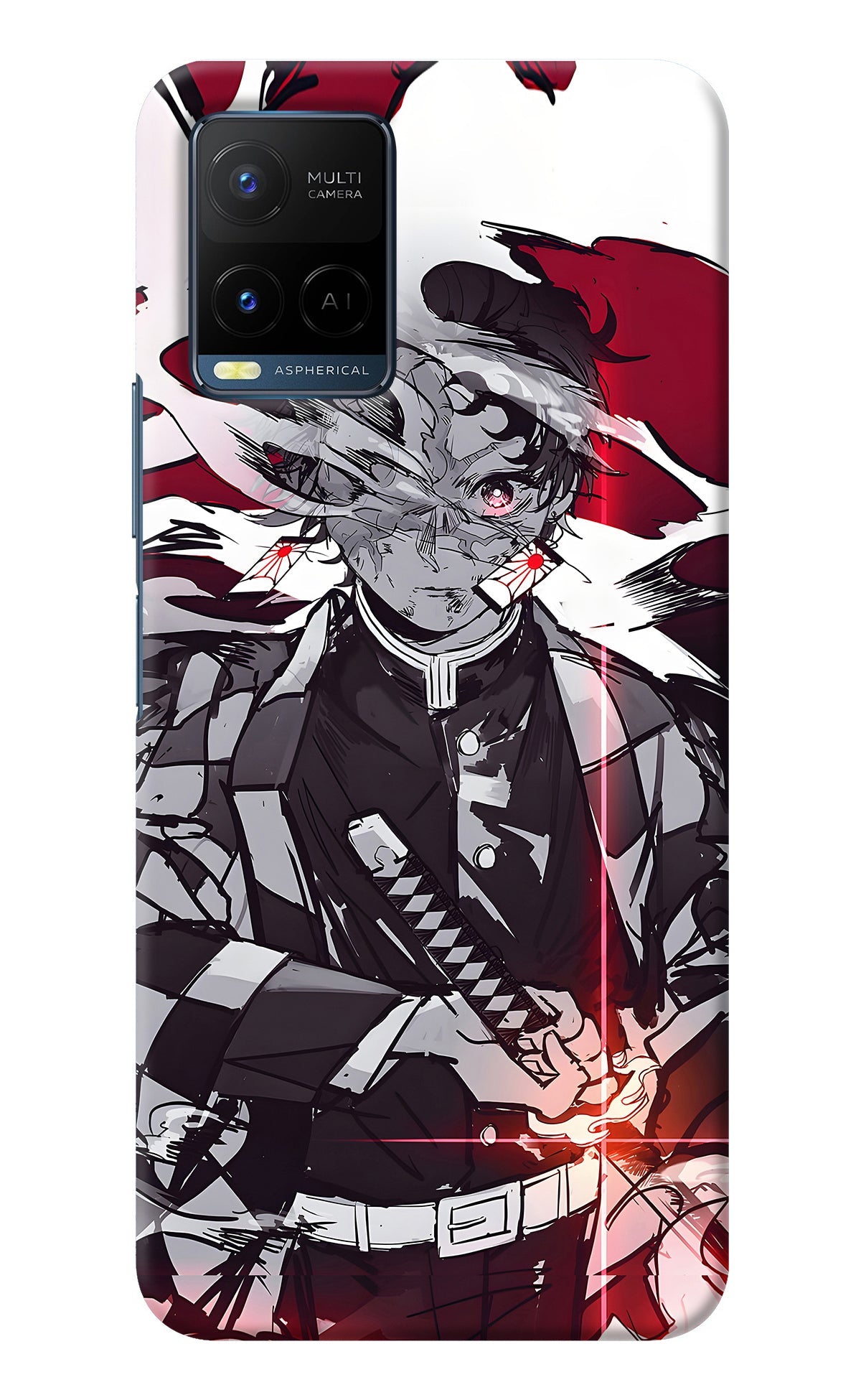 Demon Slayer Vivo Y21/Y21s/Y33s Back Cover