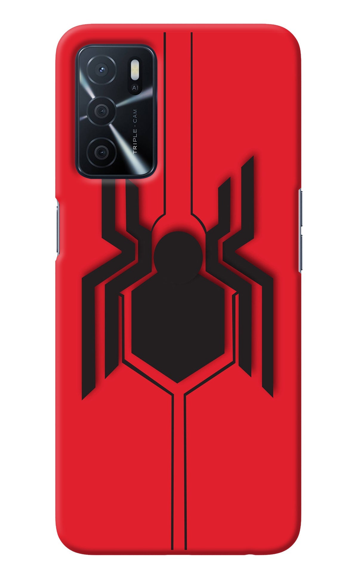 Spider Oppo A16 Back Cover