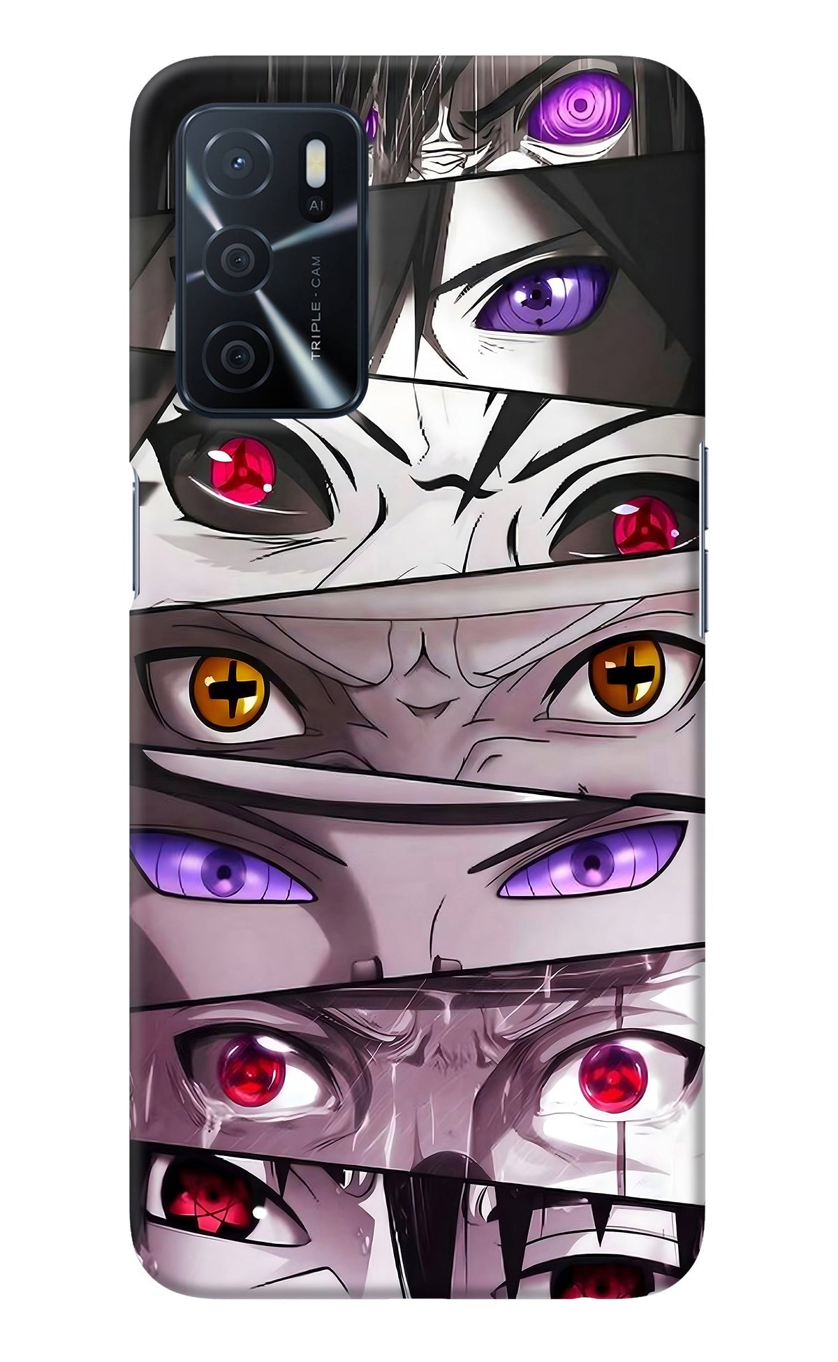 Naruto Anime Oppo A16 Back Cover