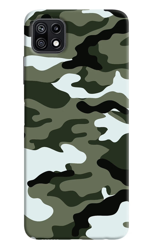 Camouflage Case for Samsung F42 5G by Casekaro