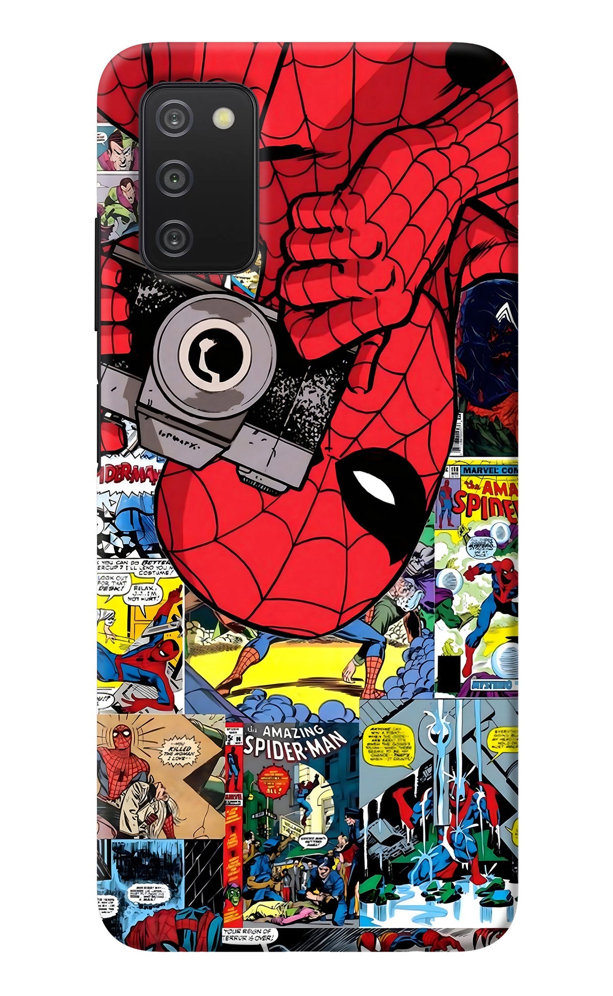 Spider Man Samsung A03s Back Cover