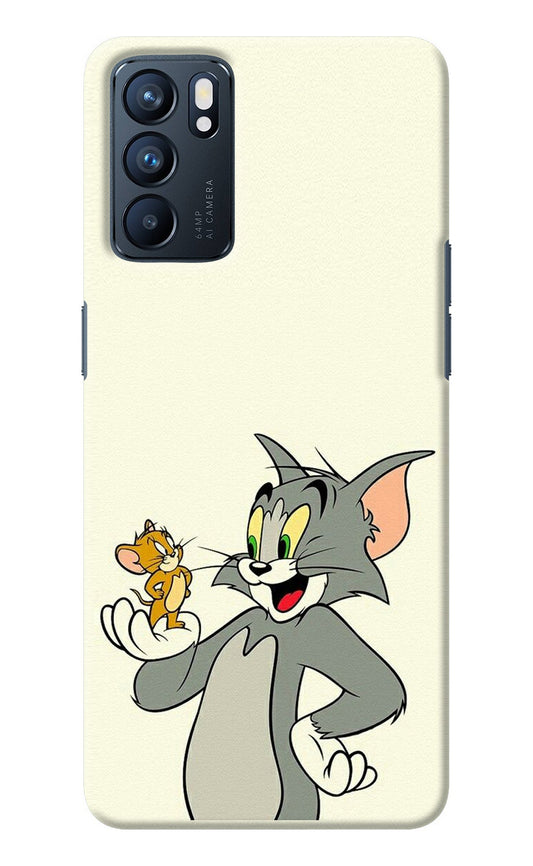 Tom & Jerry Oppo Reno6 5G Back Cover