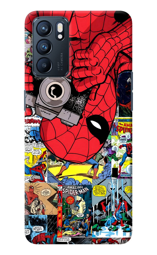 Spider Man Oppo Reno6 5G Back Cover