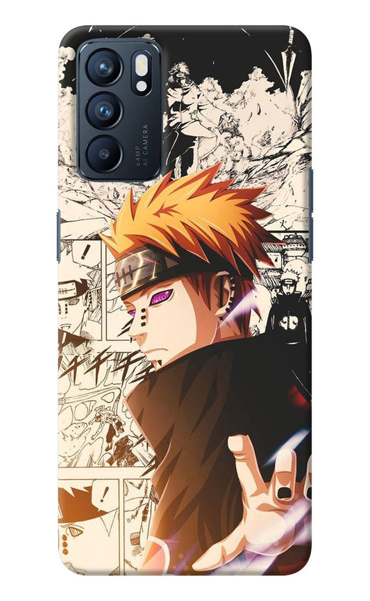 Pain Anime Oppo Reno6 5G Back Cover