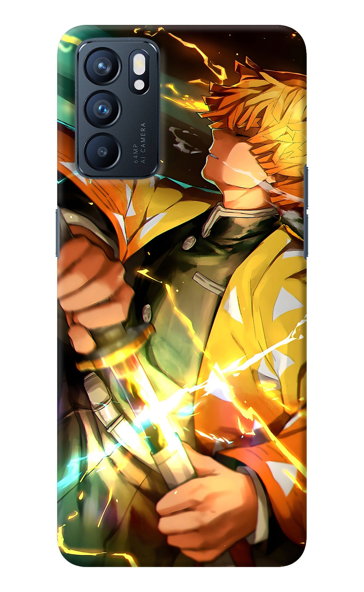 Demon Slayer Oppo Reno6 5G Back Cover