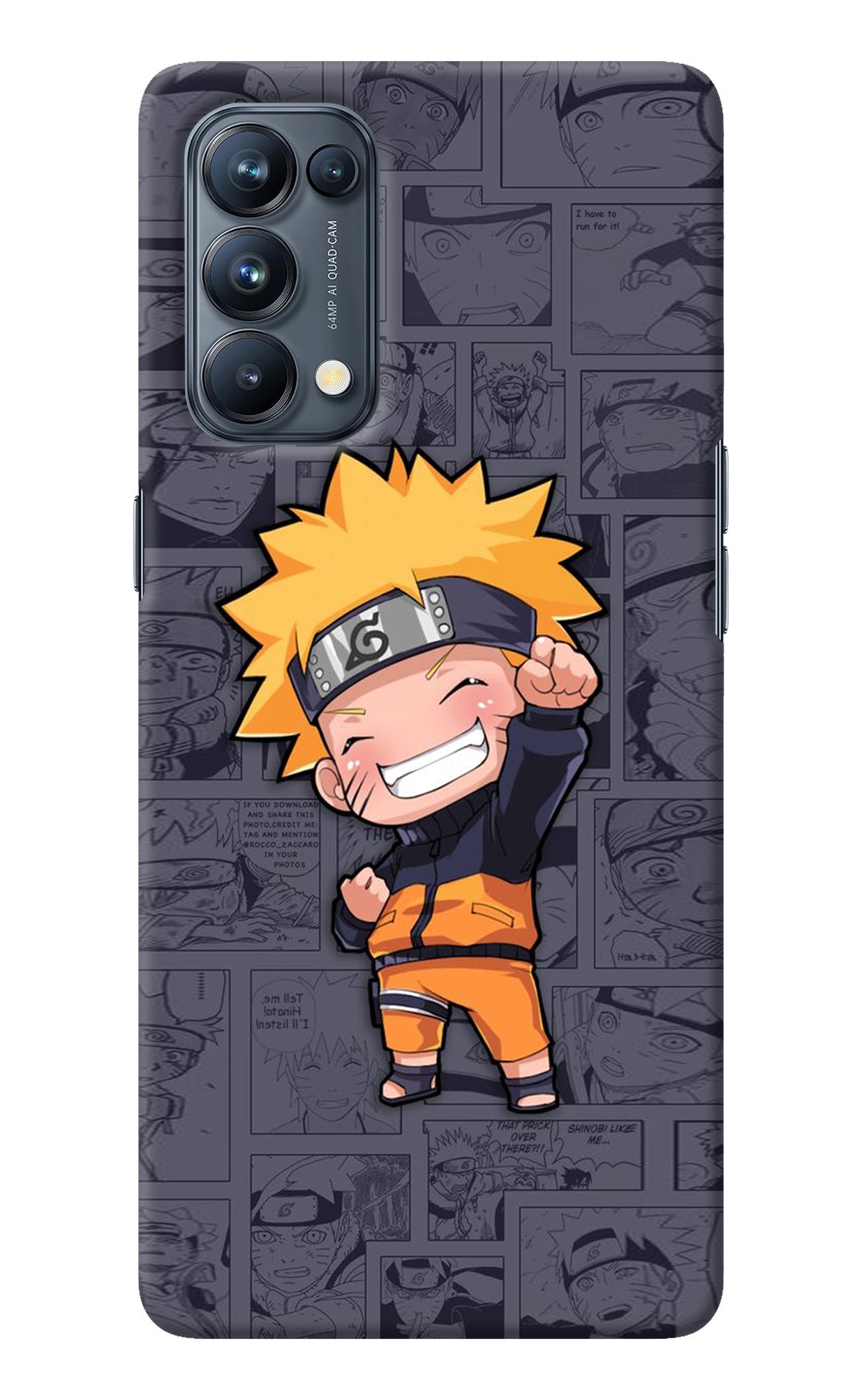 Chota Naruto Oppo Reno5 Pro 5G Back Cover