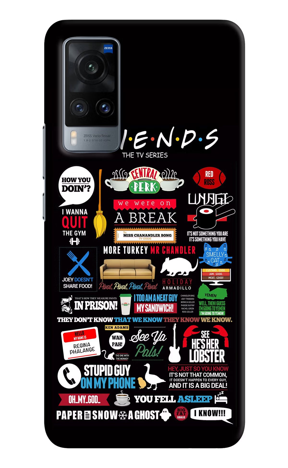 FRIENDS Case for Vivo X60 by Casekaro