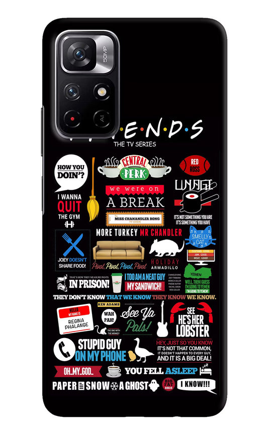 FRIENDS Case for Redmi Note 11T 5G by Casekaro