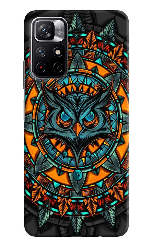 Angry Owl Art Case for Redmi Note 11T 5G by Casekaro