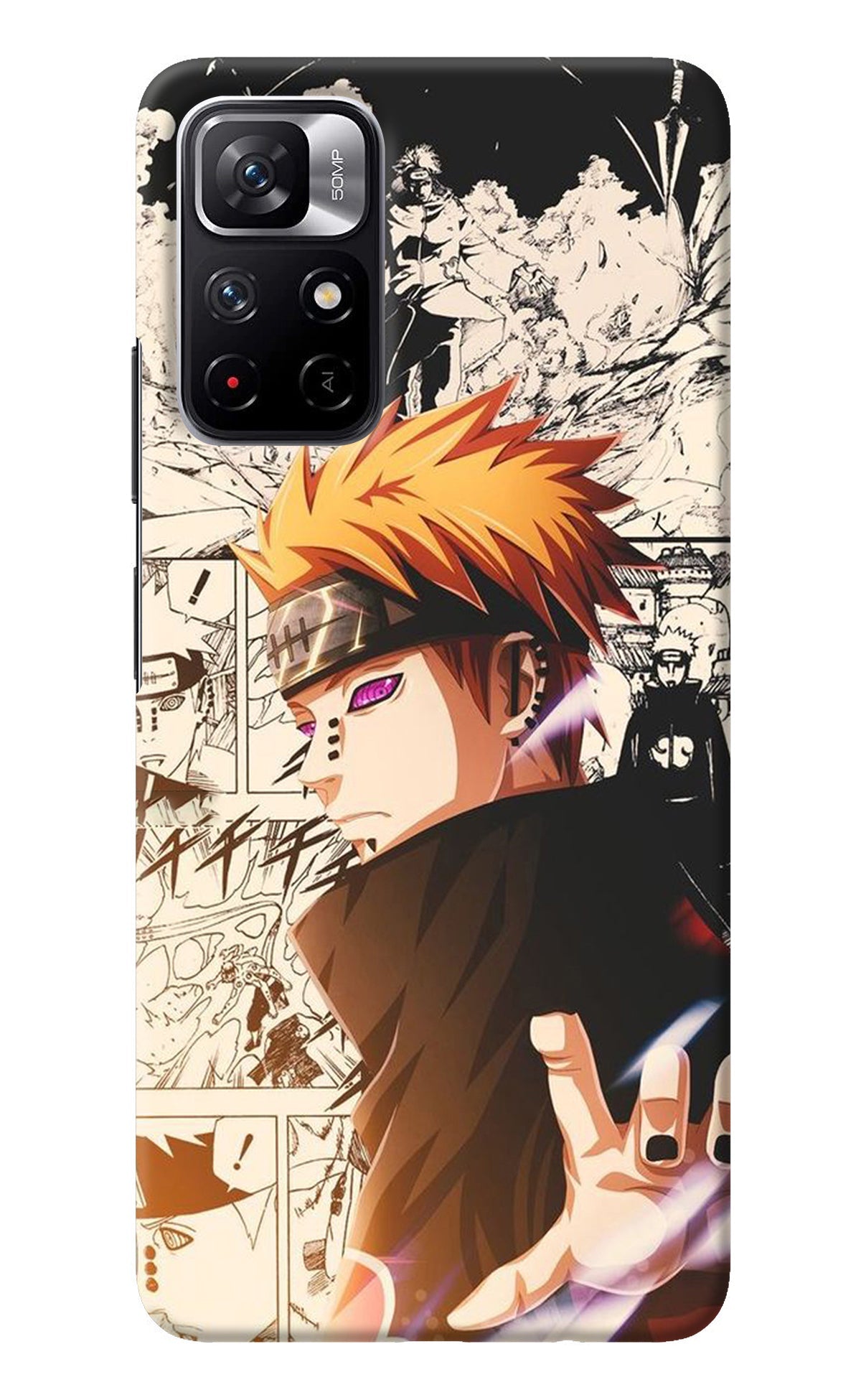 Pain Anime Redmi Note 11T 5G Back Cover