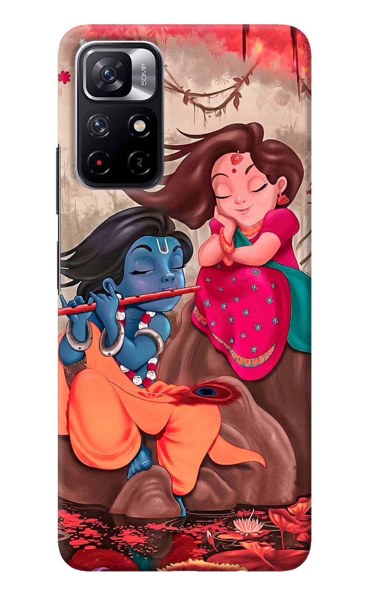 Radhe Krishna Redmi Note 11T 5G Back Cover