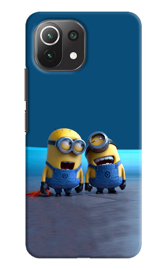 Minion Laughing Case for Mi 11 Lite NE 5G by Casekaro