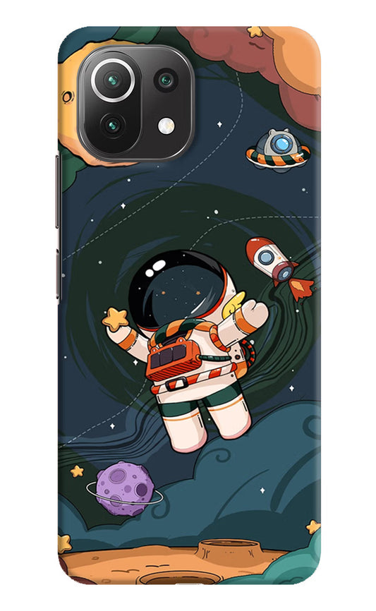 Cartoon Astronaut Case for Mi 11 Lite NE 5G by Casekaro