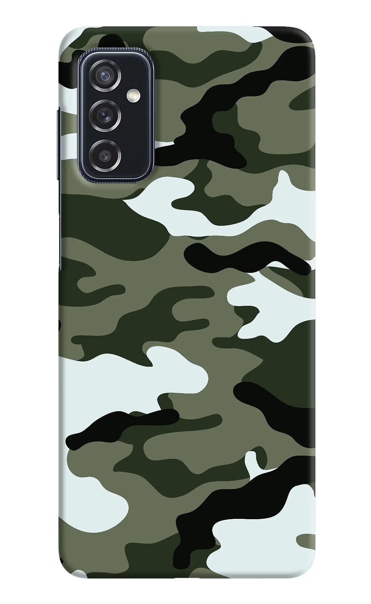 Camouflage Case for Samsung M52 5G by Casekaro