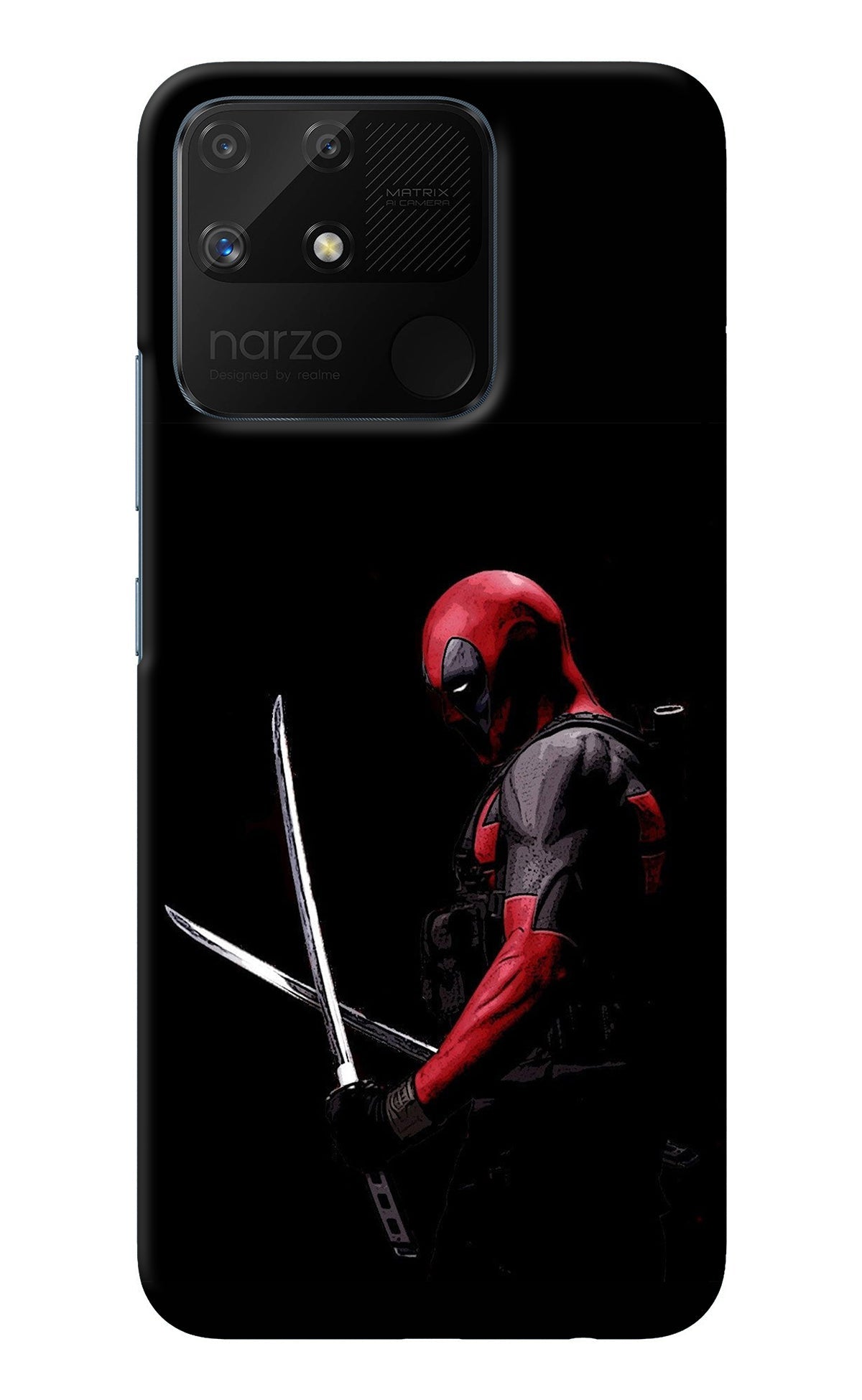 Deadpool Realme Narzo 50A Back Cover