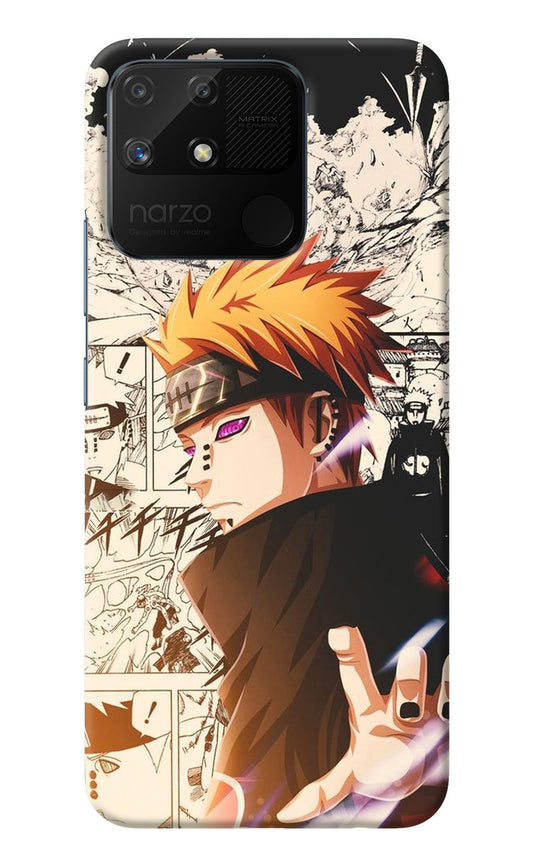 Pain Anime Realme Narzo 50A Back Cover